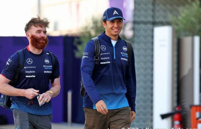 Fórmula 1 | Albon ansioso por escuchar la opinión de Sainz sobre el Williams