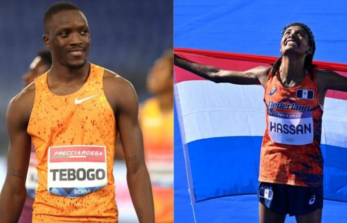 Los campeones olímpicos Letsile Tebogo y Sifan Hassan elegidos “atletas del año”