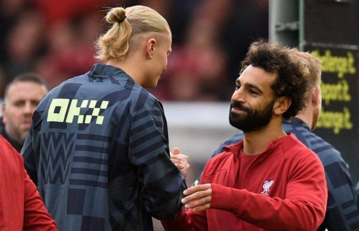 Salah Vs Haaland..Formación Liverpool y Manchester City en la Premier League inglesa