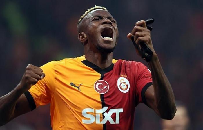 MIRAR: A Victor Osimhen se le negó el penalti en el thriller de cuatro goles del Galatasaray contra el Eyüpspor