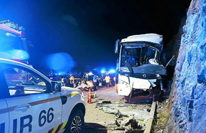 Al menos dos muertos y siete heridos graves en un accidente de autobús en los Pirineos Orientales