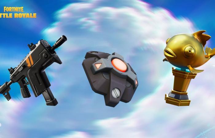 Todas las armas saltadas y no saltadas en Fortnite Capítulo 6 Temporada 1