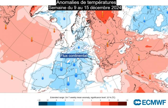 ¿Vuelve el frío al final de semana en Francia? 12/02/2024