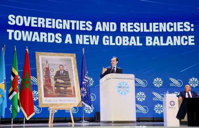 Younes Sekkouri en el Foro MEDays: construir sociedades resilientes, un imperativo global