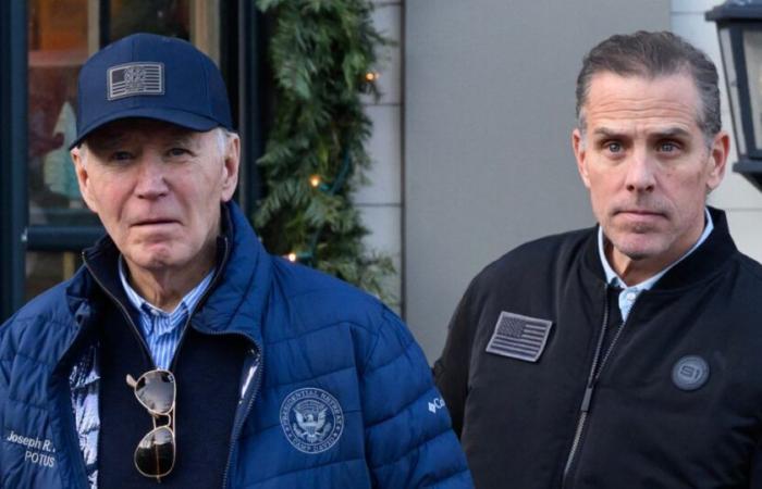 Los republicanos están furiosos después de que Biden perdonara a su hijo Hunter Biden