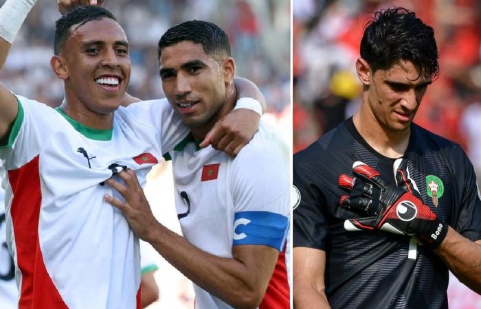 Bounou, Hakimi y Rahimi entre los nominados a “Los mejores once hombres de la FIFA”