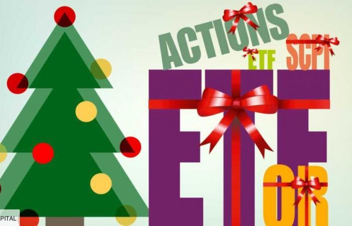 ETF, SCPI, oro, acciones… ¿cómo ofrecer estas inversiones en Navidad?