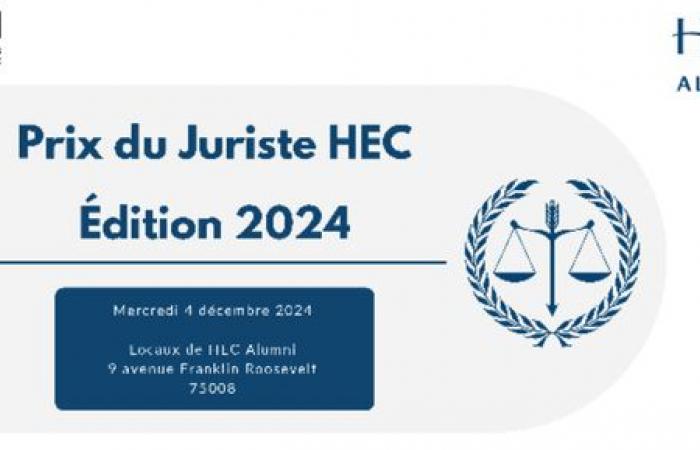 Premio HEC Jurista 2024 – HEC Alumni – París, 75008