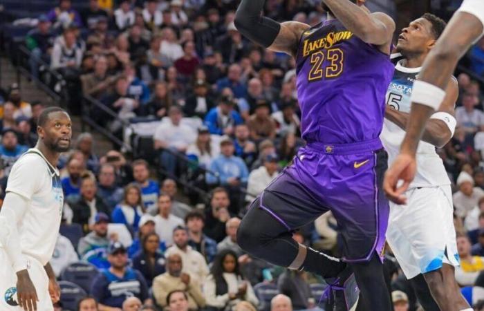 NBA: Los Ángeles Lakers vs Minnesota Timberwolves | Nivel de campo