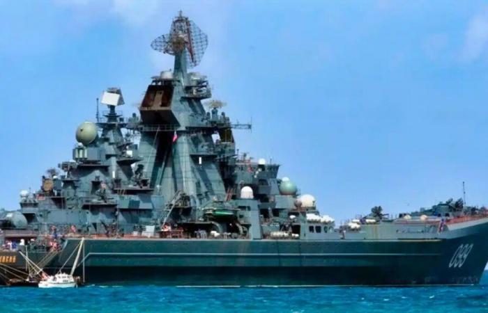 El crucero de batalla clase Kirov podría “hundirse” debido a la guerra en Ucrania