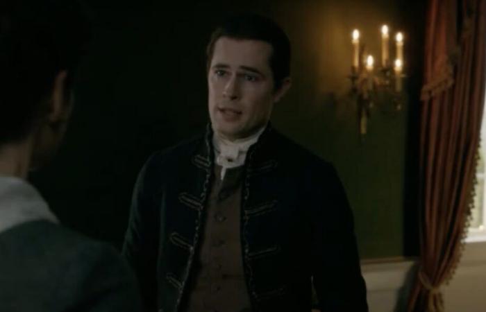 “Un amor profundo…” David Berry (John Grey) reacciona ante la muerte de Jamie