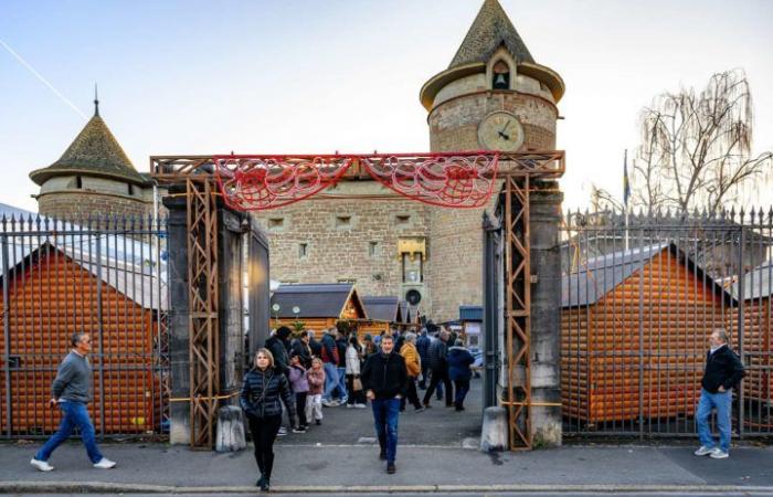 Mercado navideño de Morges