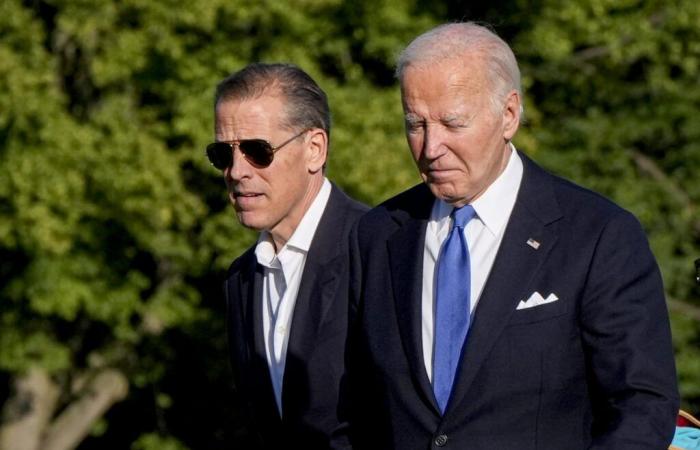 Biden perdona a su hijo Hunter antes de abandonar la Casa Blanca