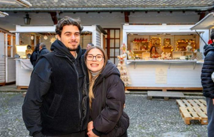 Mercado navideño de Morges