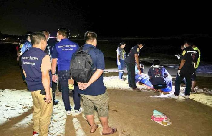 Dos turistas arrastrados por olas gigantes en Koh Samui