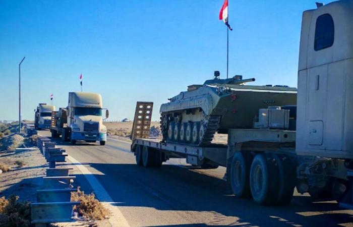 Irak envía tropas y blindados a su frontera con Siria