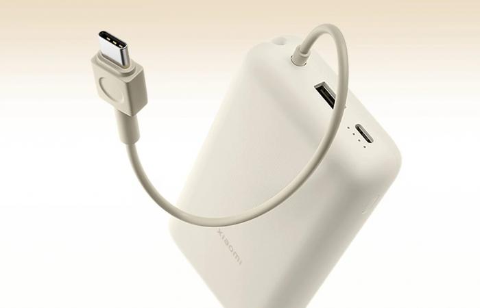 Xiaomi Power Bank 20K (33W) con cable integrado: Tu nuevo punto de alimentación