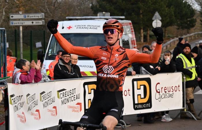 Ciclocross: William Millat por delante de su hermano Adrien en las alturas de Le Creusot