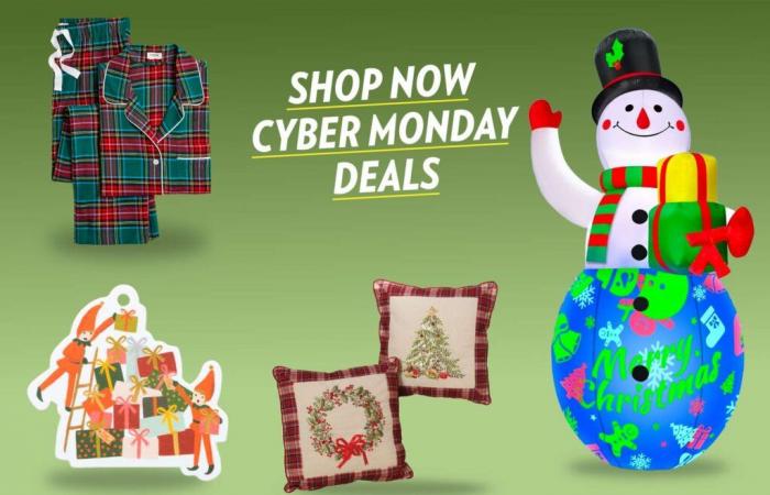 50 ofertas de Cyber ​​​​Monday para comprar decoraciones navideñas, vestidos y más