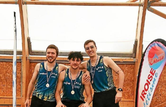 ¡Las combinaciones del Lorient Athlétisme Club en oro!