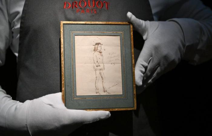 Un dibujo de Rimbaud de Verlaine vendido por 585.000 euros “tras una larga batalla de pujas”