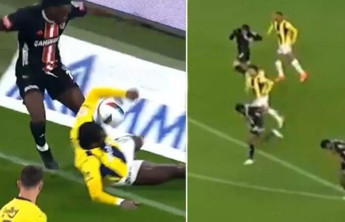 Todo el mundo habla de estas posiciones de penalti en el partido del Fenerbahçe