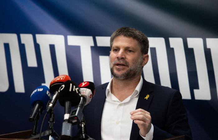 Smotrich aboga por el regreso de los asentamientos a Gaza