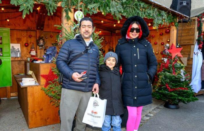 Mercado navideño de Morges