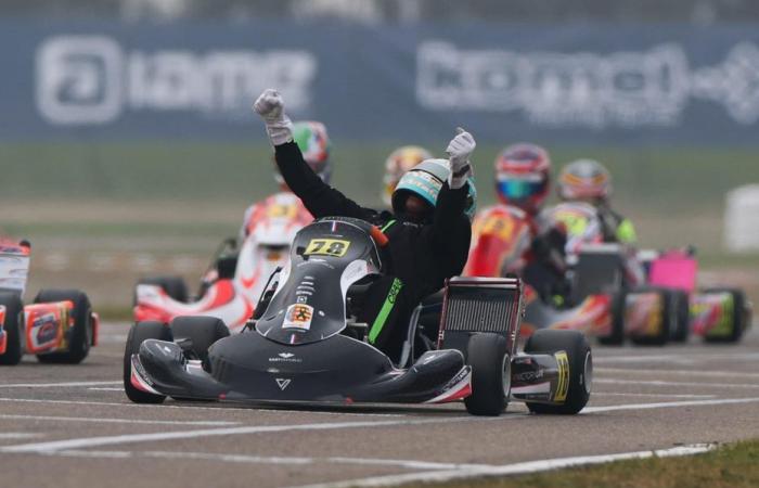 ¡Y dos títulos mundiales para Kenzo Craigie, 14 años, niño prodigio del karting!