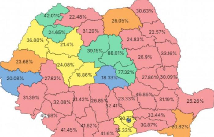 Resultados de las elecciones parlamentarias de 2024. Cómo votaron los rumanos en cada condado para el Senado y la Cámara de Diputados.