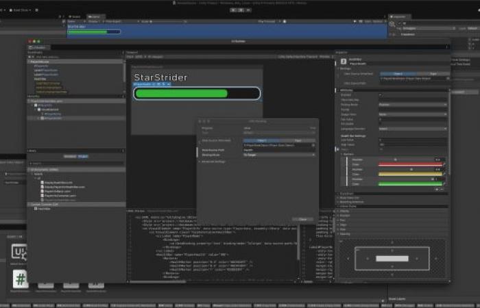 Unity 6 UI Toolkit: actuaciones, enlace de datos, localización