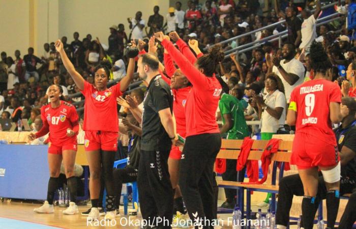 XXVI CAN Senior balonmano femenino RDC 2024: los Leopardos se clasifican para los cuartos de final