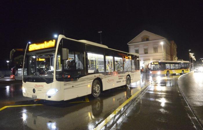 Celebraciones de fin de año: Payerne ofrece el uso de su autobús urbano