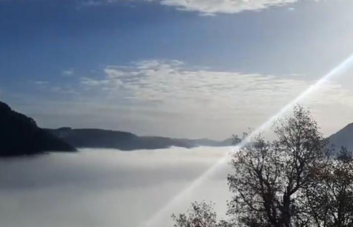 VÍDEO – Lozère con la cabeza en las nubes