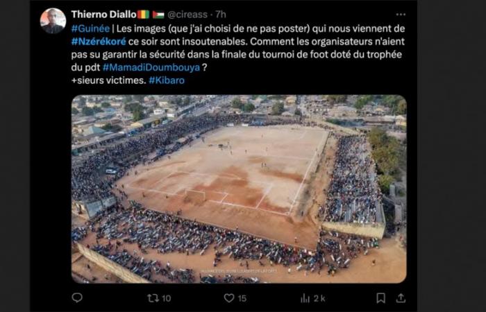 Un partido de fútbol se convierte en una masacre en Guinea