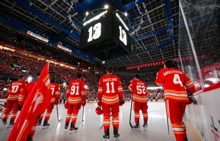 Flames/Blue Jackets: un homenaje a Gaudreau el martes