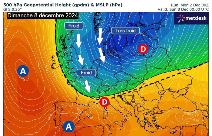 ¿Vuelve el frío al final de semana en Francia? 12/02/2024