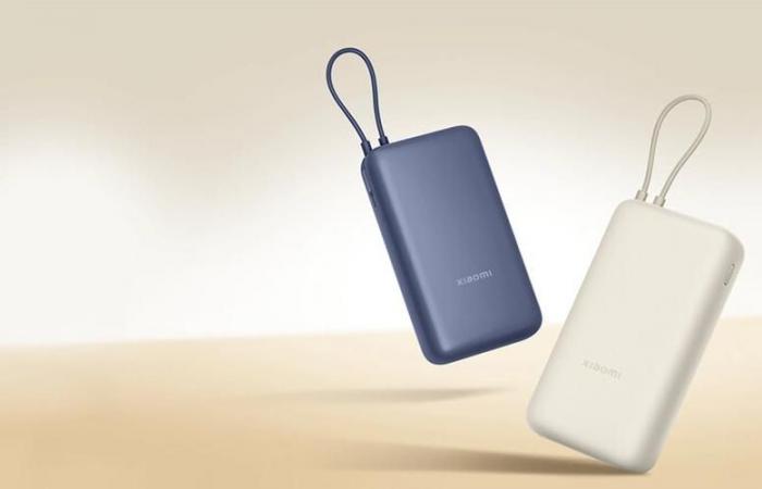 Xiaomi Power Bank 20K (33W) con cable integrado: Tu nuevo punto de alimentación