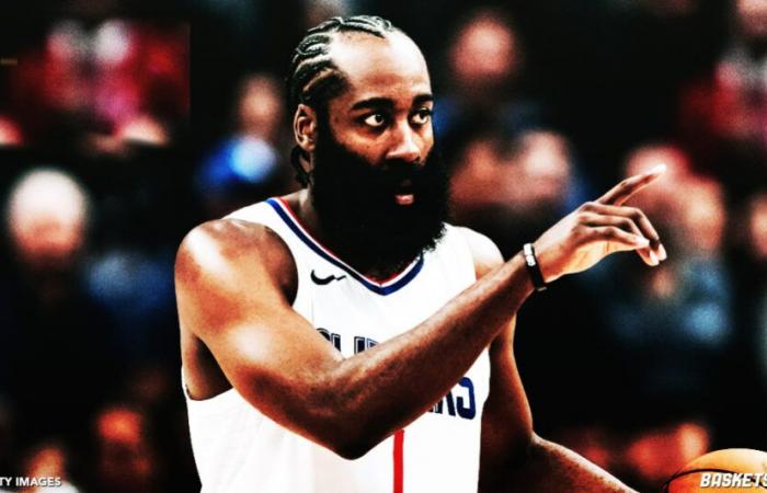 James Harden se divierte en los Clippers y entra en el club de los 3.000