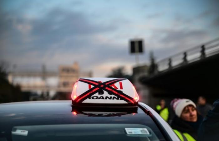 Transporte de enfermos: varios cientos de taxistas se manifiestan en Lyon – 12/02/2024 a las 10:35