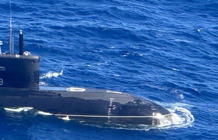 Submarino de ataque ruso descubierto cerca de Filipinas