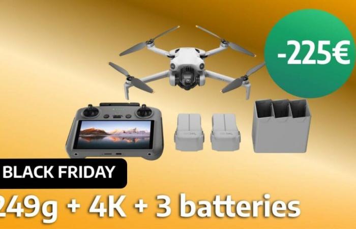 El Cyber ​​Monday quiere ganarle al Black Friday y rebaja el precio del Dji Mini 4 Pro, uno de los mejores drones