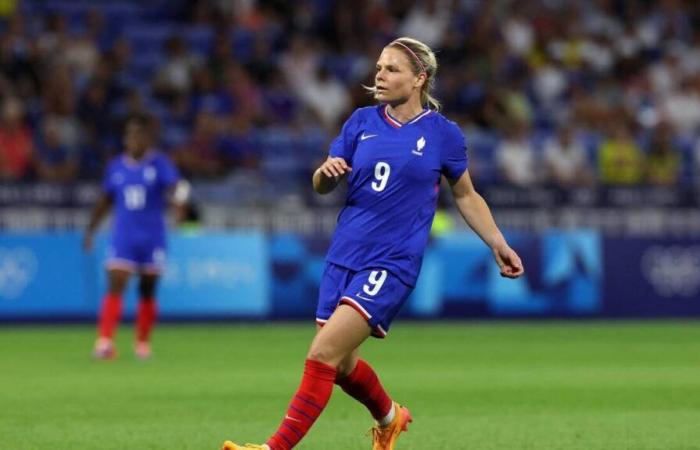 Equipo femenino de Francia. Ausente de los entrenamientos, Eugénie Le Sommer incierta ante España