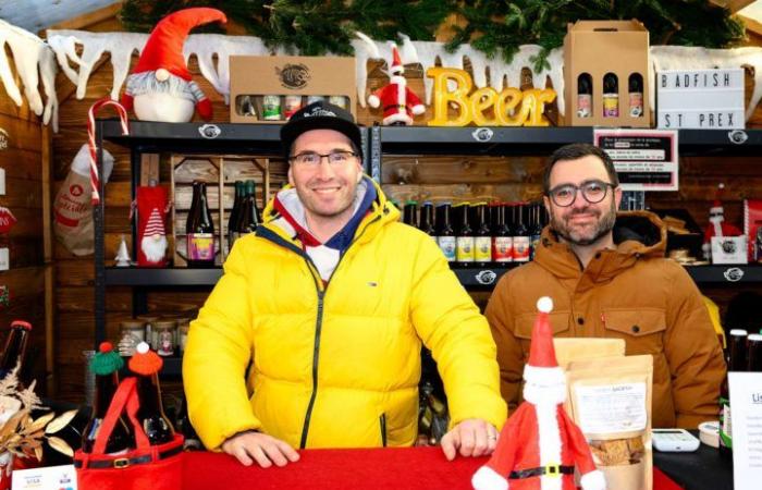 Mercado navideño de Morges