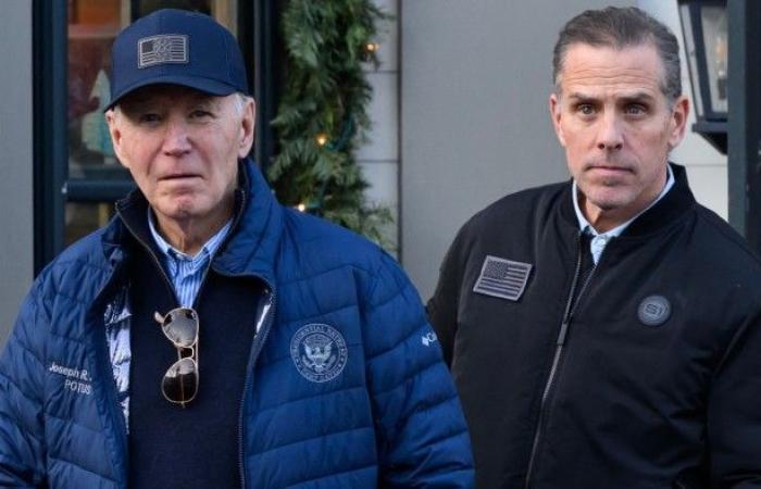 Joe Biden perdona a su hijo Hunter por cargos de armas e impuestos