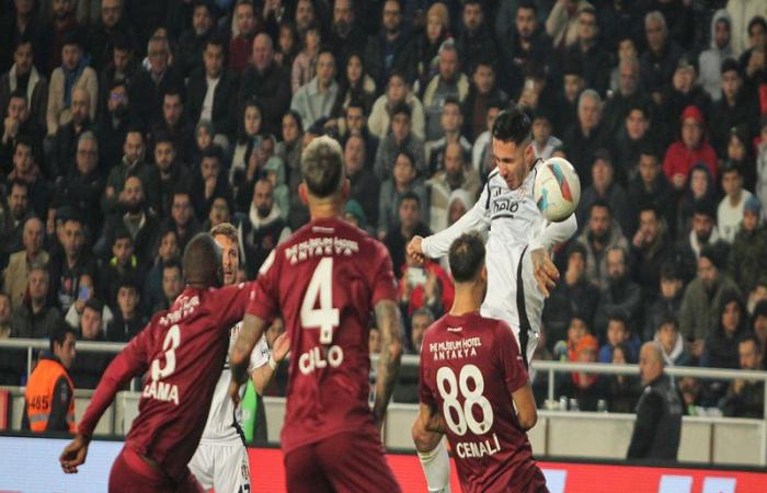 Beşiktaş empató 1-1 con Hatayspor – Resultados de la semana 14 de la Superliga