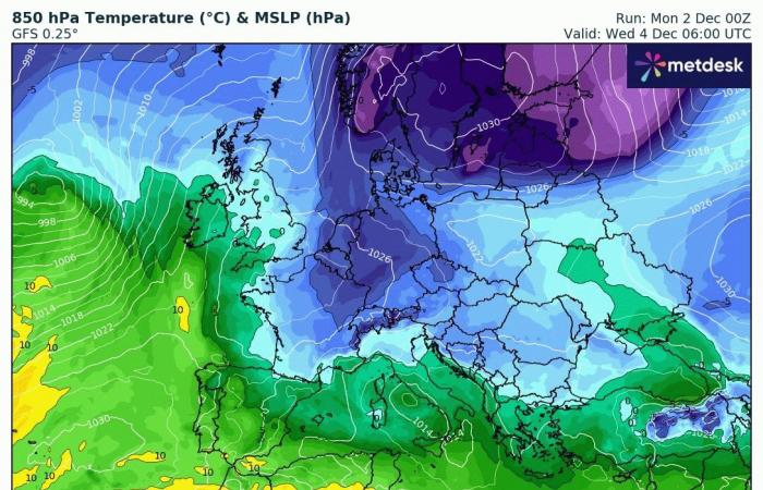 ¿Vuelve el frío al final de semana en Francia? 12/02/2024