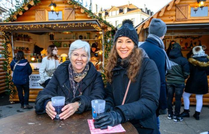 Mercado navideño de Morges