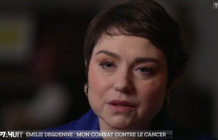 “No quiero morir”: el conmovedor testimonio de Émilie Dequenne, que anuncia en “Sept à quatre” en TF1 la recaída de su cáncer “raro y agresivo”