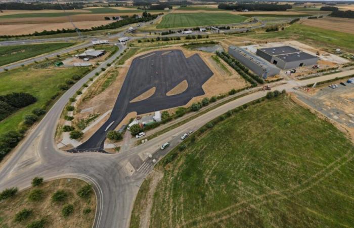 En Neuillé-Pont-Pierre, el parque empresarial Polaxis piensa en grande con Dentressangle